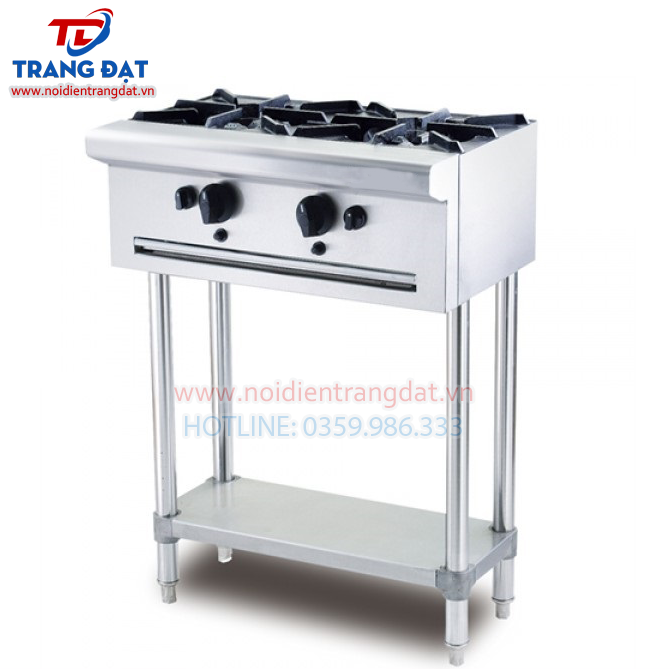 Bếp Âu Inox 2 họng ngang chất lượng, giá rẻ chỉ có tại Trang Đạt