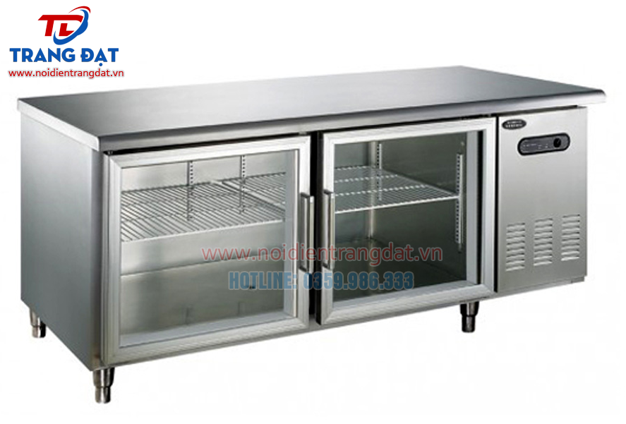 Bàn mát 2 cánh inox 1m2 chất lượng, giá tốt tại Trang Đạt