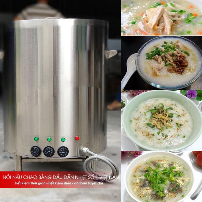 Nồi nấu cháo công nghiệp bằng điện 70L uy tín, giá rẻ tại Trang Đạt
