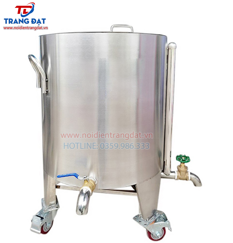 Nồi nấu cháo công nghiệp bằng điện 90L uy tín, giá rẻ tại Hải Phòng