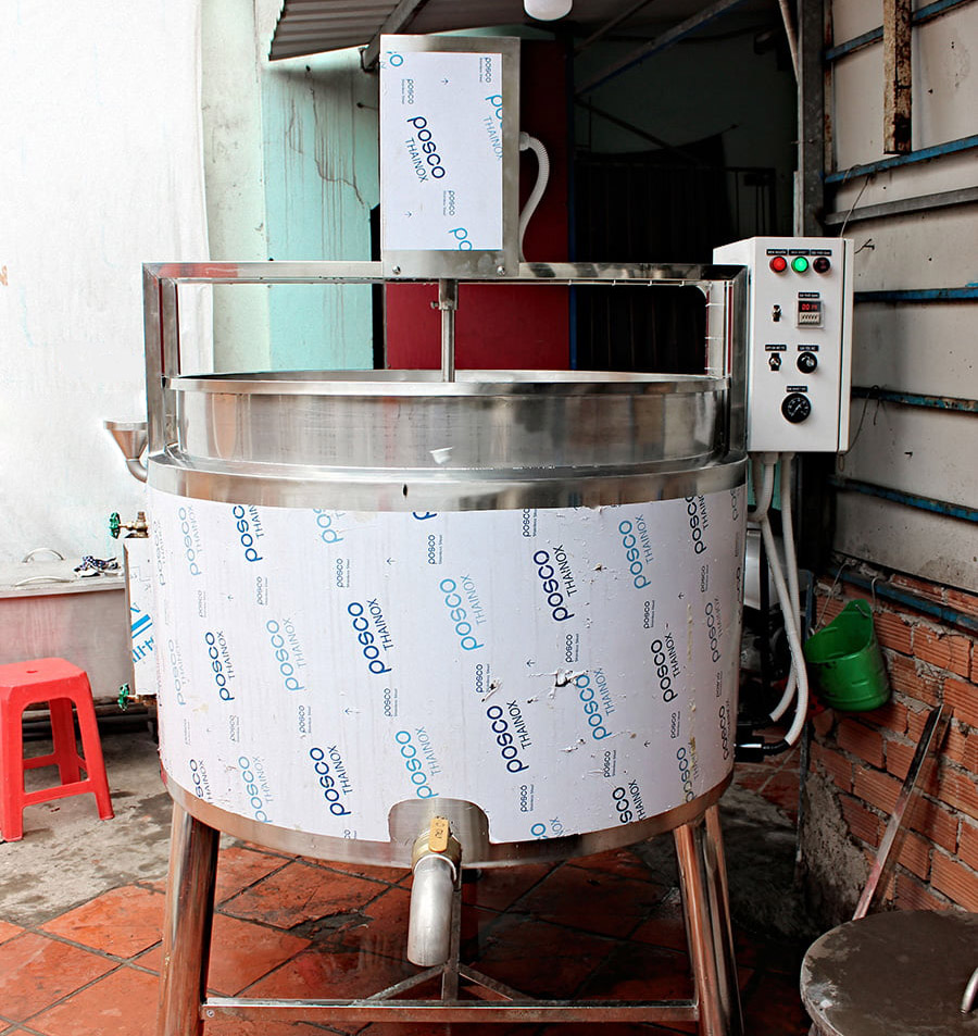 Mua Nồi nấu cánh khuấy Inox 500L giá rẻ, chất lượng đến ngay Trang Đạt