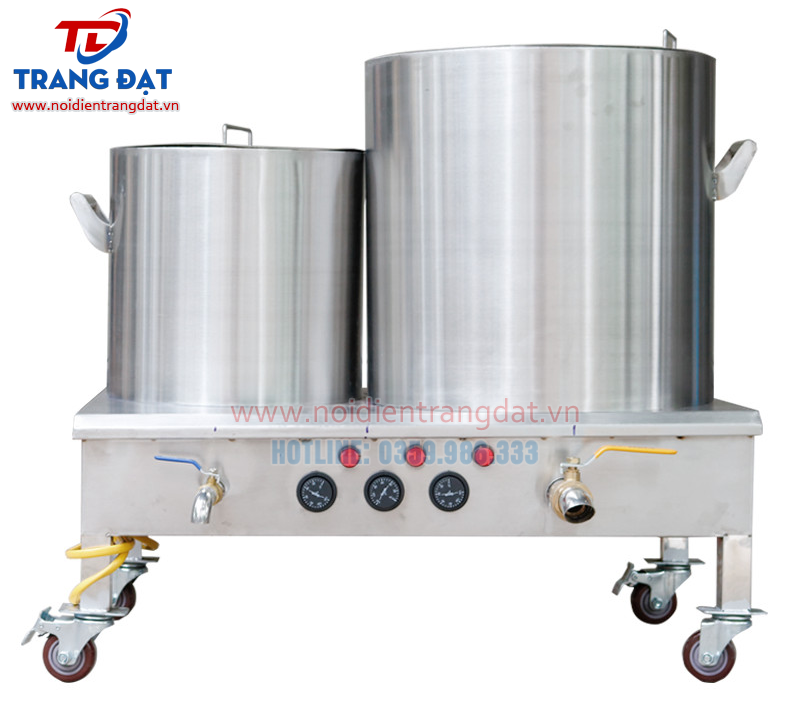 Nồi nấu phở điện đôi Trang Đạt chất lượng, hiện đại