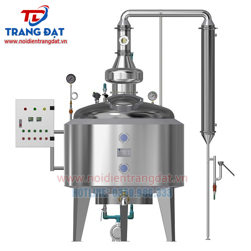 Nồi nấu rượu 25kg dạng tháp chất lượng, giá rẻ tại Trang Đạt