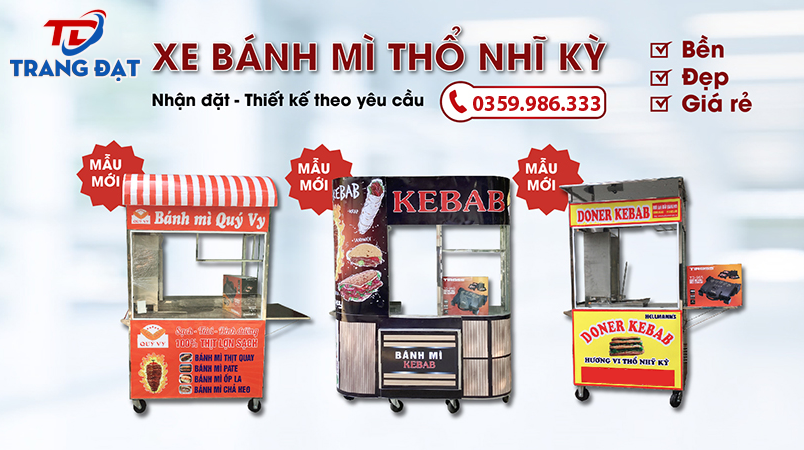 Mua xe bánh mì thổ nhĩ kỳ chất lượng, giá tốt đến ngay Nồi điện Trang Đạt