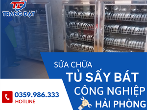 Nhận sửa chữa tủ sấy bát công nghiệp tại Hải Phòng