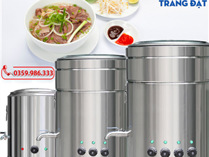 Bán nồi điện nấu phở 60lít inox 304 cao cấp, giá rẻ tại Hải Phòng