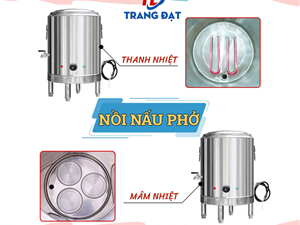 Nên chọn nồi nấu phở mâm nhiệt hay thanh nhiệt?