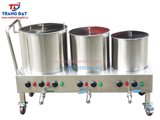 Nồi nấu bánh đa, cháo, phở chung bệ