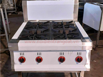 Bếp âu 4 họng công nghiệp