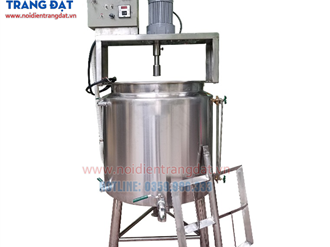 Nồi nấu cánh khuấy inox 100L