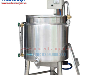 Nồi nấu cánh khuấy inox 50L