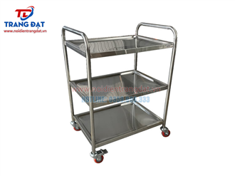 Xe đẩy thức ăn 3 tầng 600×900