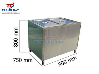 Tủ giữ nóng thức ăn 2 khay GN1/1