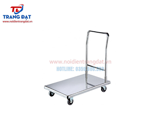 Xe đẩy hàng inox 600 x 900