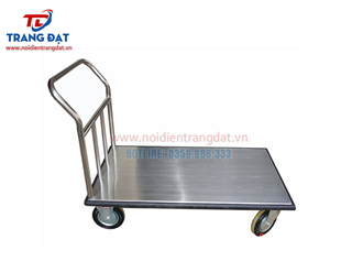 Xe đẩy hàng bằng inox cho nhà bếp